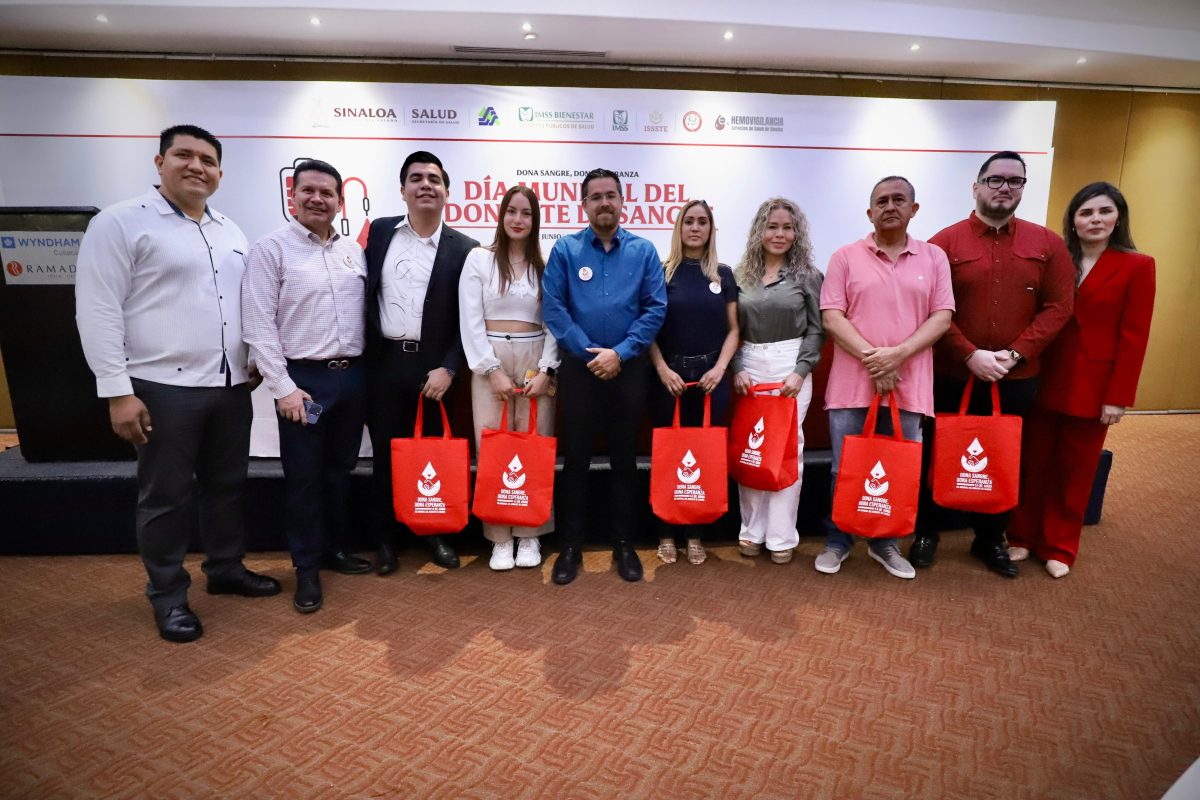Invita Secretaría de Salud de Sinaloa a donar sangre para salvar vidas