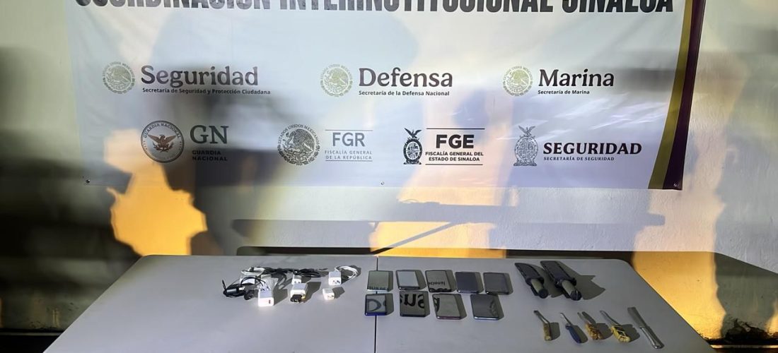 Continúan las revisiones diarias por el Grupo Interinstitucional en el Centro Penitenciario de Aguaruto; aseguran teléfonos, cargadores para celular y puntas