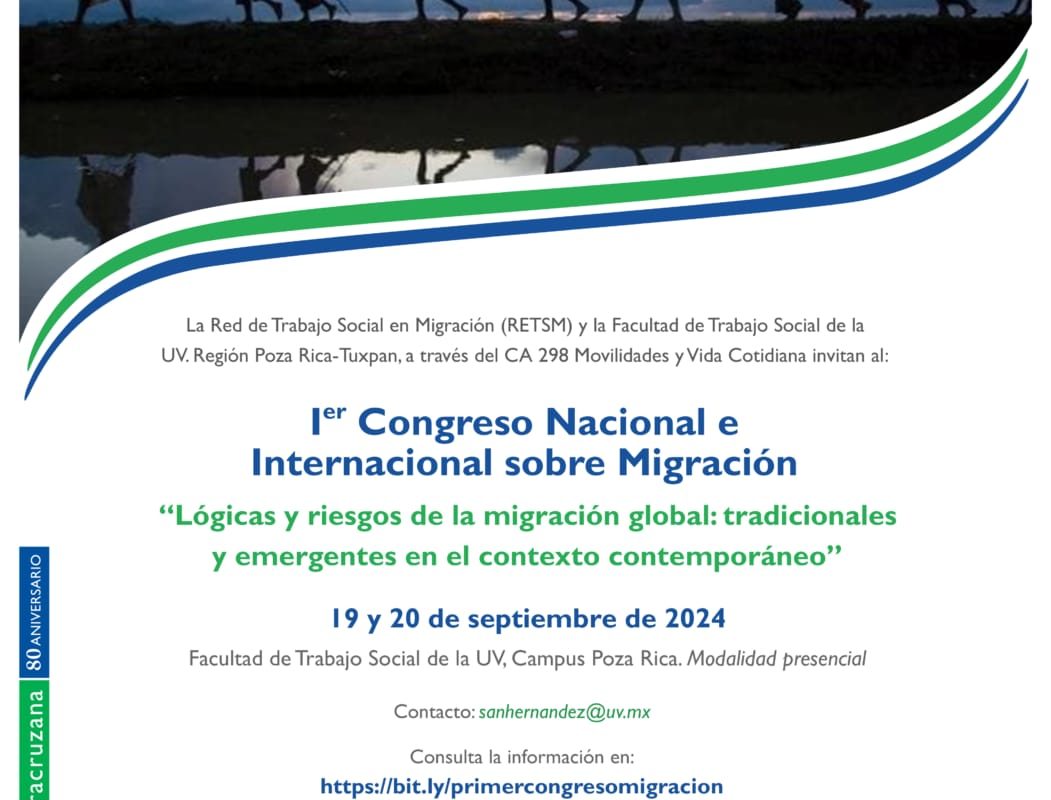 Participa la Facultad de Trabajo Social de la UAS en el primer Congreso Nacional e Internacional de Migración en la Universidad Veracruzana