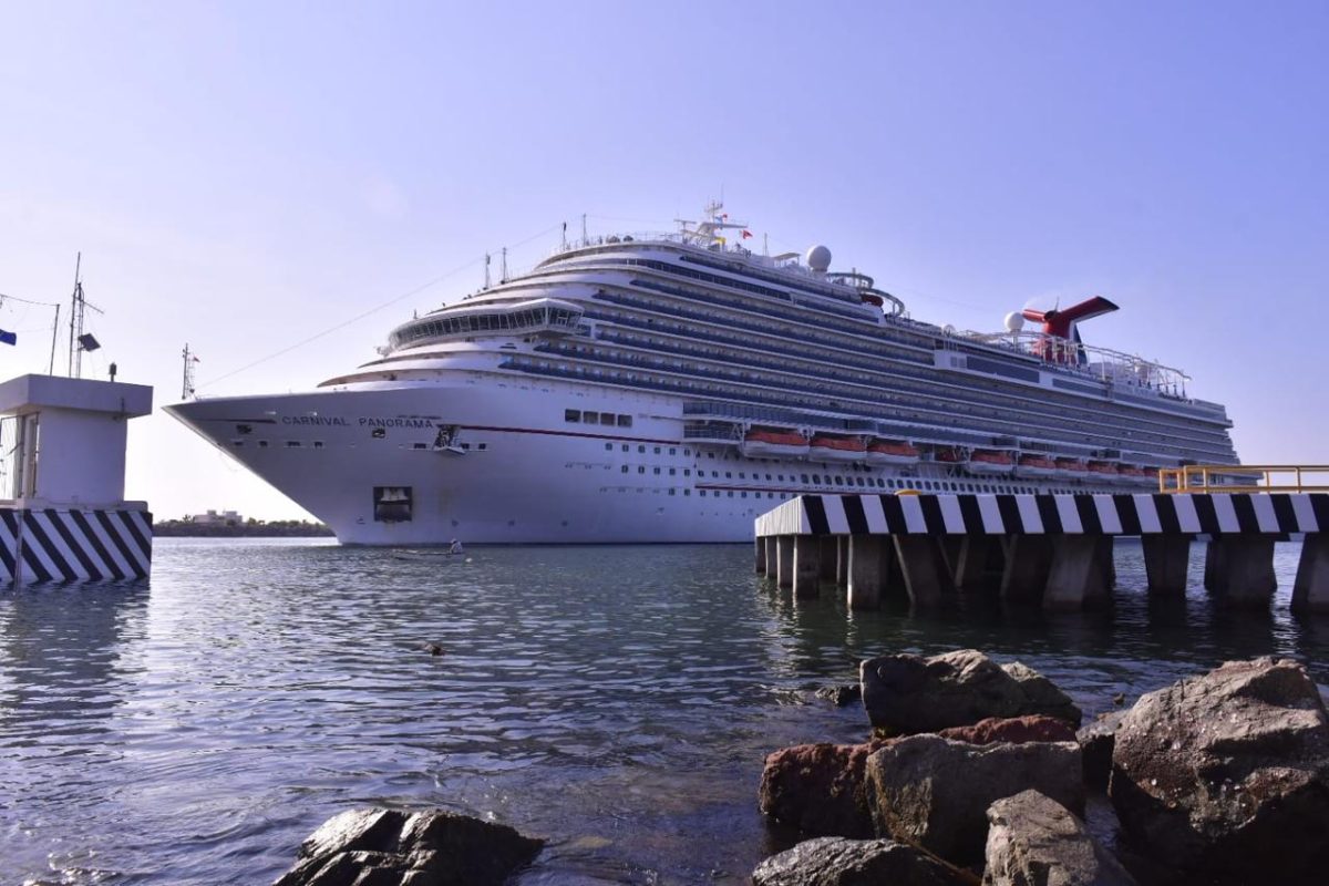 Mazatlán espera el arribo de 15 cruceros turísticos durante el mes de octubre