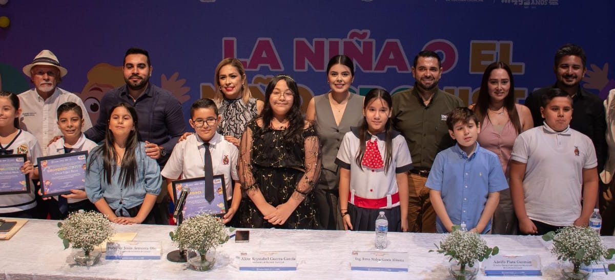 Premian a las diez mejores historias del XIV Concurso de la Niña o Niño Cronista de Culiacán