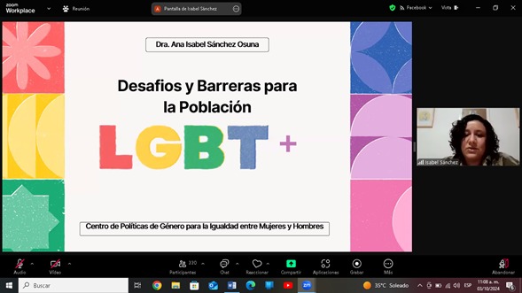 La UAS realizó la tercera sesión del Seminario Introducción a la Diversidad Sexual, denominada Desafíos y barreras para la población LGBTIQ+