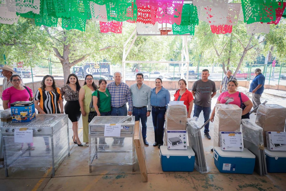 El Gobierno de Rocha Moya llega al municipio de Sinaloa con el programa Equipa Sinaloa