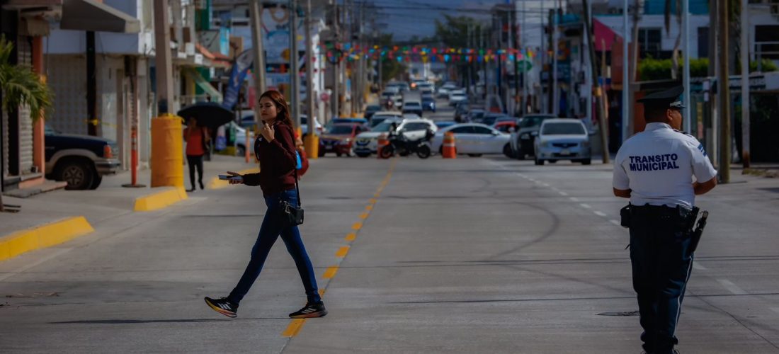 Entrega Rocha Moya obra vial en Mazatlán y da el banderazo a la construcción de drenaje pluvial