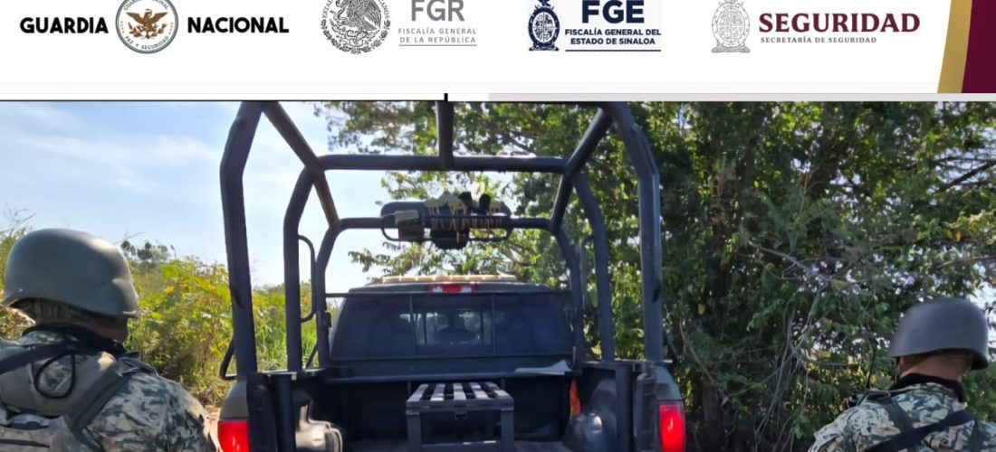 Grupo Interinstitucional asegura droga y ponchallantas durante recorridos en Navolato