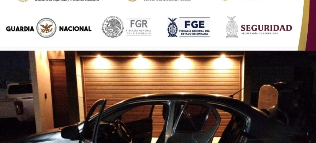 Grupo Interinstitucional recupera vehículo robado en la colonia Libertad, en Culiacán