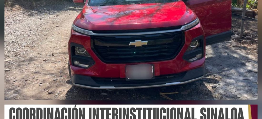 En recorridos de seguridad, Grupo Interinstitucional recupera vehículo con reporte de robo