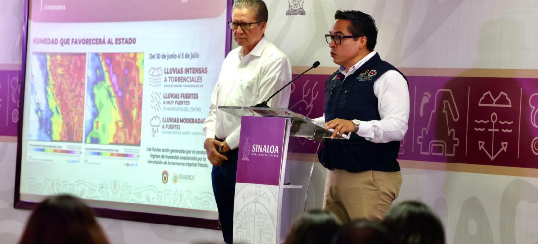 Finaliza junio con lluvias por encima de lo normal, Informa Roy Navarrete director de Protección Civil