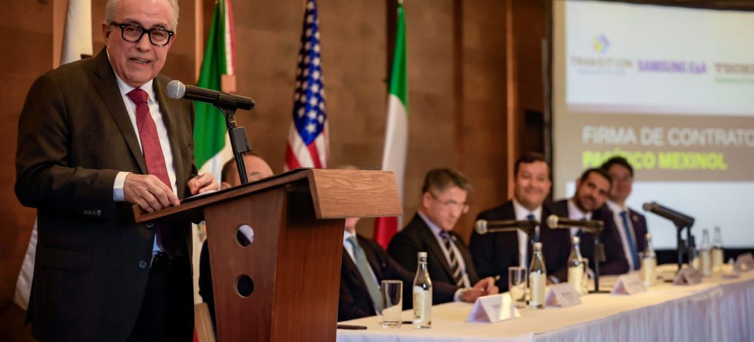 Afirma gobernador Rocha que la instalación de empresas como Mexinol en Sinaloa, generan prestigio internacional y confianza para atraer inversiones