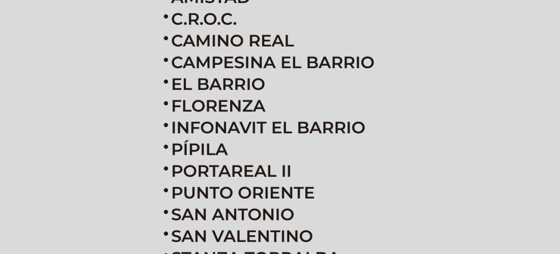 Por trabajos de pavimentación, la zona de El Barrio no tendrá agua este miércoles 8 de abril