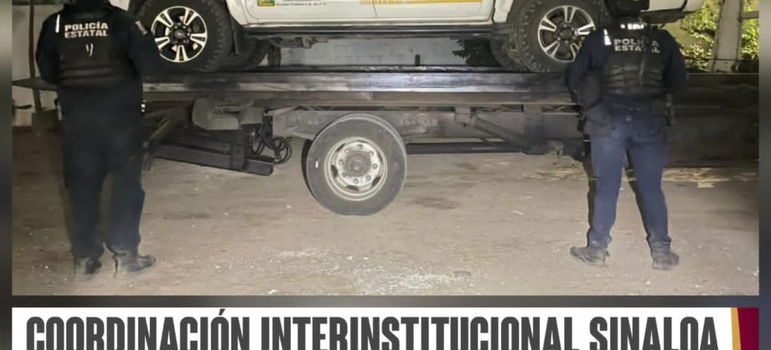En distintos puntos de Culiacán, el Grupo Interinstitucional recuperó dos vehículos; uno de ellos acababa de ser robado