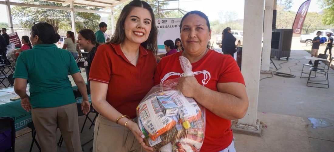 Llega jornada integral de DIF Bienestar a la comisaría La Palmita