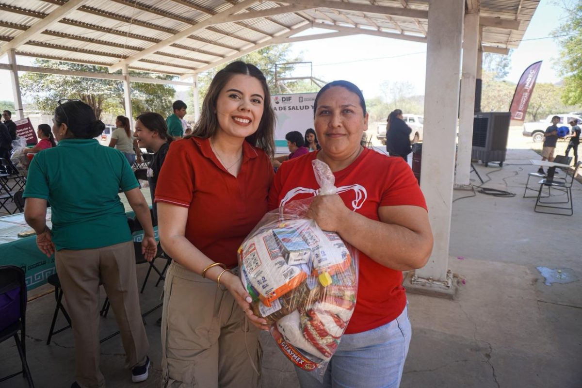 Llega jornada integral de DIF Bienestar a la comisaría La Palmita