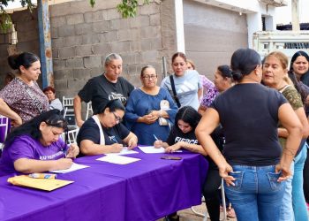 Partido Sinaloense sigue con jornada de afiliación en la colonia El Barrio, Culiacán