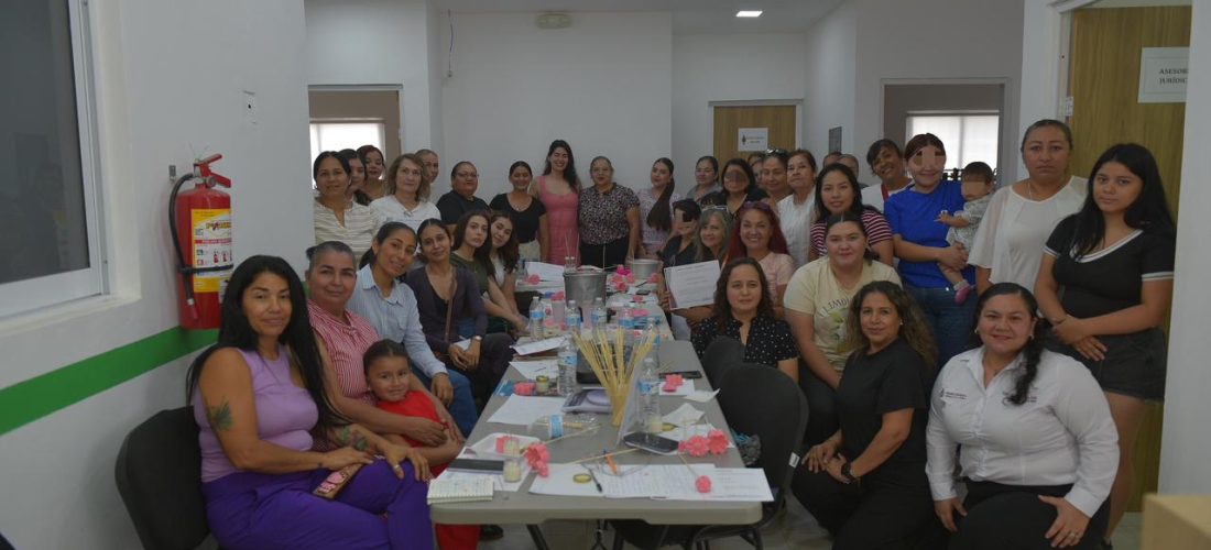 Mujeres en Navolato construyen nuevas oportunidades desde la creatividad