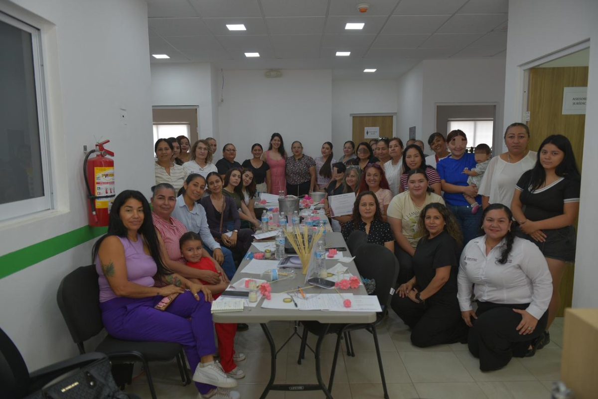 Mujeres en Navolato construyen nuevas oportunidades desde la creatividad