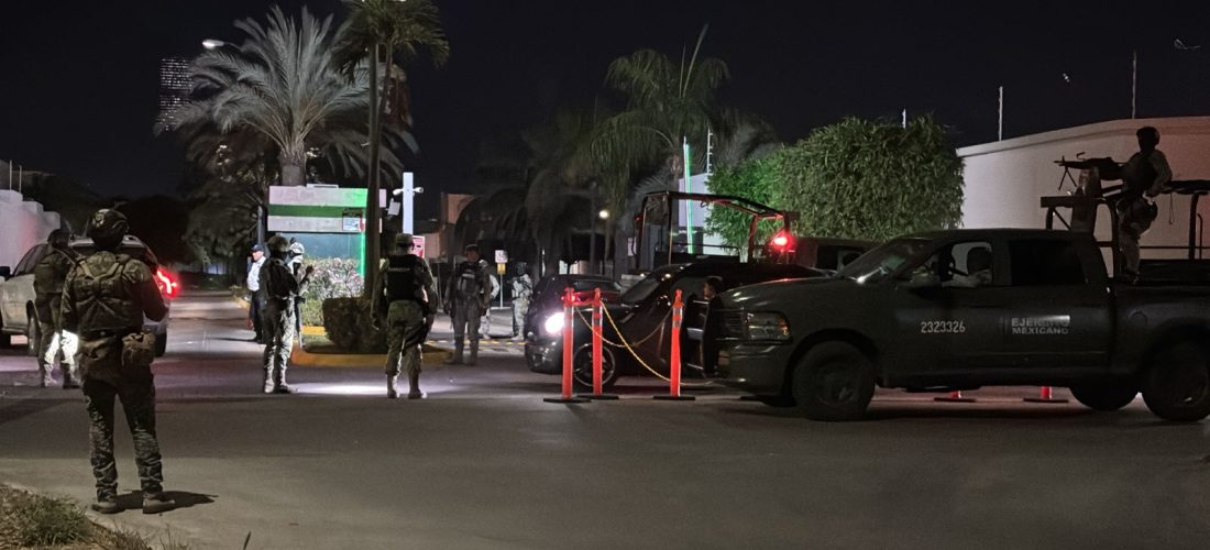 Persecución y operativo militar en sector de la Central Millenium moviliza a corporaciones en Culiacán