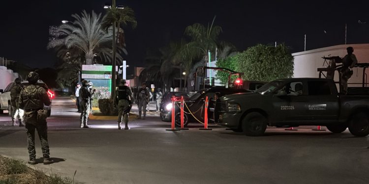 Persecución y operativo militar en sector de la Central Millenium moviliza a corporaciones en Culiacán